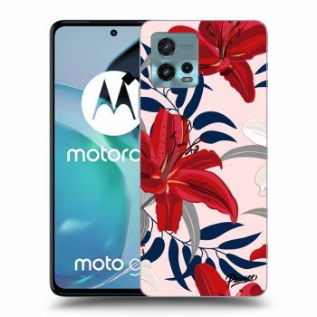 Θήκη για Motorola Moto G72 - Red Lily