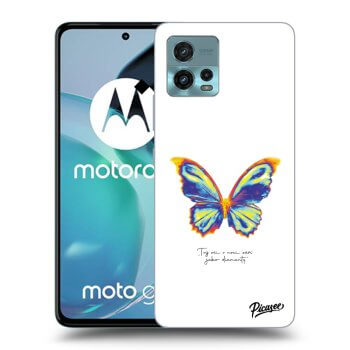 Θήκη για Motorola Moto G72 - Diamanty White