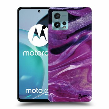 Θήκη για Motorola Moto G72 - Purple glitter