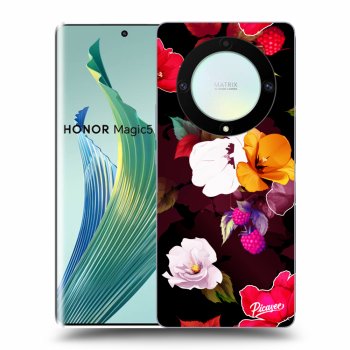 Θήκη για Honor Magic5 Lite 5G - Flowers and Berries