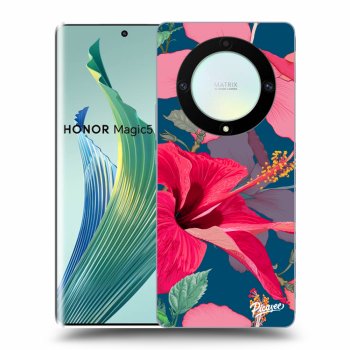 Θήκη για Honor Magic5 Lite 5G - Hibiscus