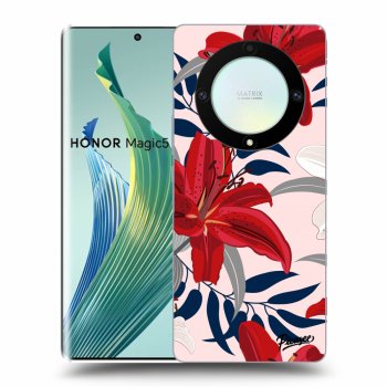Θήκη για Honor Magic5 Lite 5G - Red Lily