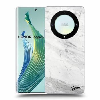 Θήκη για Honor Magic5 Lite 5G - White marble