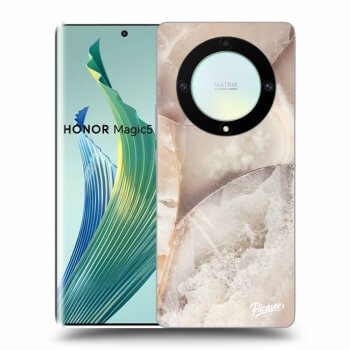 Θήκη για Honor Magic5 Lite 5G - Cream marble