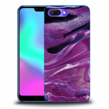 Θήκη για Honor 10 - Purple glitter