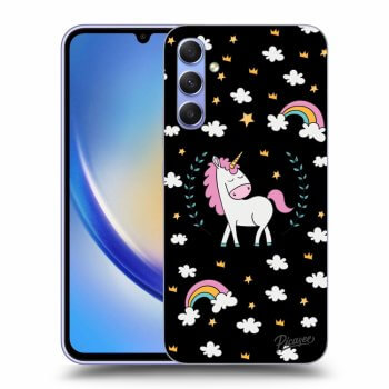 Θήκη για Samsung Galaxy A34 5G A346B - Unicorn star heaven