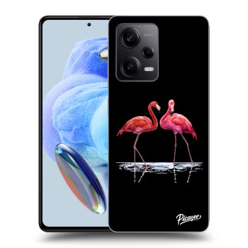 Θήκη για Xiaomi Redmi Note 12 5G - Flamingos couple