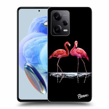 Θήκη για Xiaomi Redmi Note 12 Pro 5G - Flamingos couple