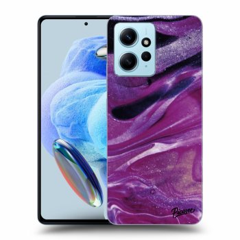 Θήκη για Xiaomi Redmi Note 12 4G - Purple glitter