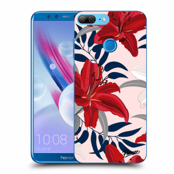 Θήκη για Honor 9 Lite - Red Lily