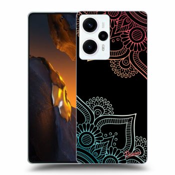 Θήκη για Xiaomi Poco F5 - Flowers pattern