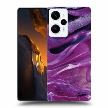Θήκη για Xiaomi Poco F5 - Purple glitter