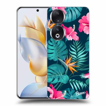 Θήκη για Honor 90 5G - Pink Monstera