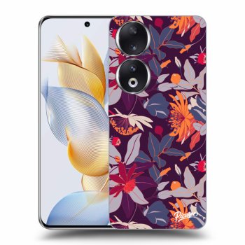 Θήκη για Honor 90 5G - Purple Leaf