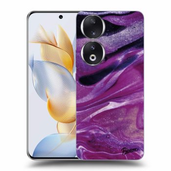 Θήκη για Honor 90 5G - Purple glitter