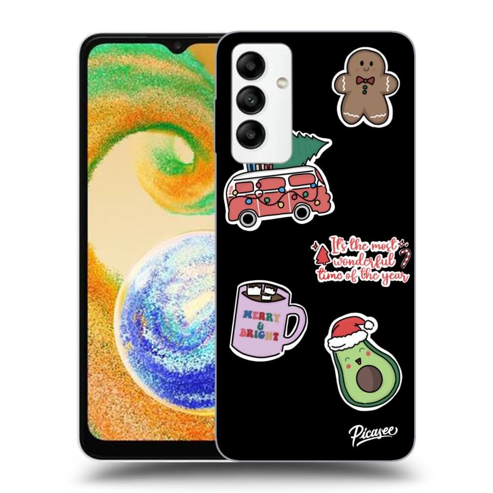 Picasee ULTIMATE CASE για Samsung Galaxy A04s A047F - Christmas Stickers