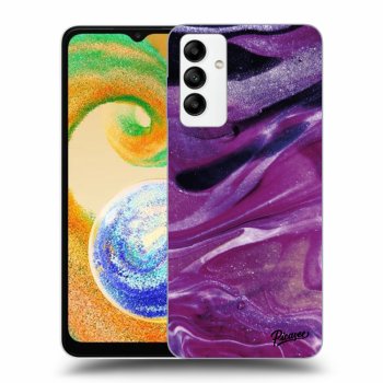 Θήκη για Samsung Galaxy A04s A047F - Purple glitter