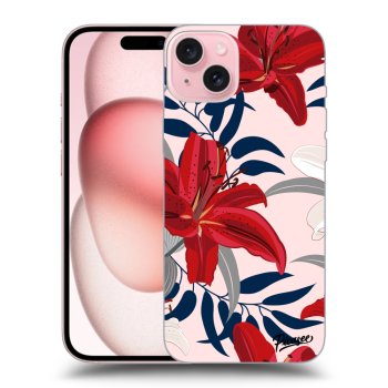 ULTIMATE CASE MagSafe pro Apple iPhone 15 - Red Lily