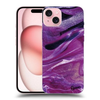 ULTIMATE CASE MagSafe pro Apple iPhone 15 - Purple glitter