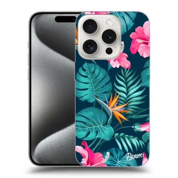 ULTIMATE CASE MagSafe pro Apple iPhone 15 Pro - Pink Monstera