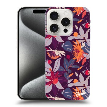 ULTIMATE CASE MagSafe pro Apple iPhone 15 Pro - Purple Leaf
