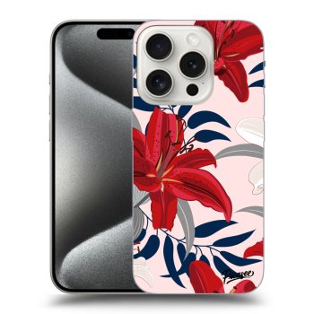 Θήκη για Apple iPhone 15 Pro - Red Lily