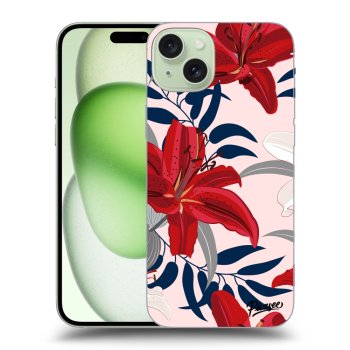 ULTIMATE CASE MagSafe pro Apple iPhone 15 Plus - Red Lily