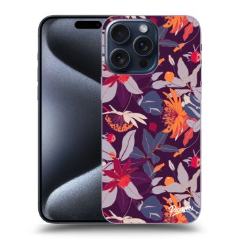 ULTIMATE CASE MagSafe pro Apple iPhone 15 Pro Max - Purple Leaf