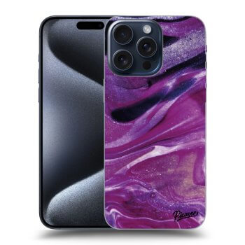 ULTIMATE CASE MagSafe pro Apple iPhone 15 Pro Max - Purple glitter
