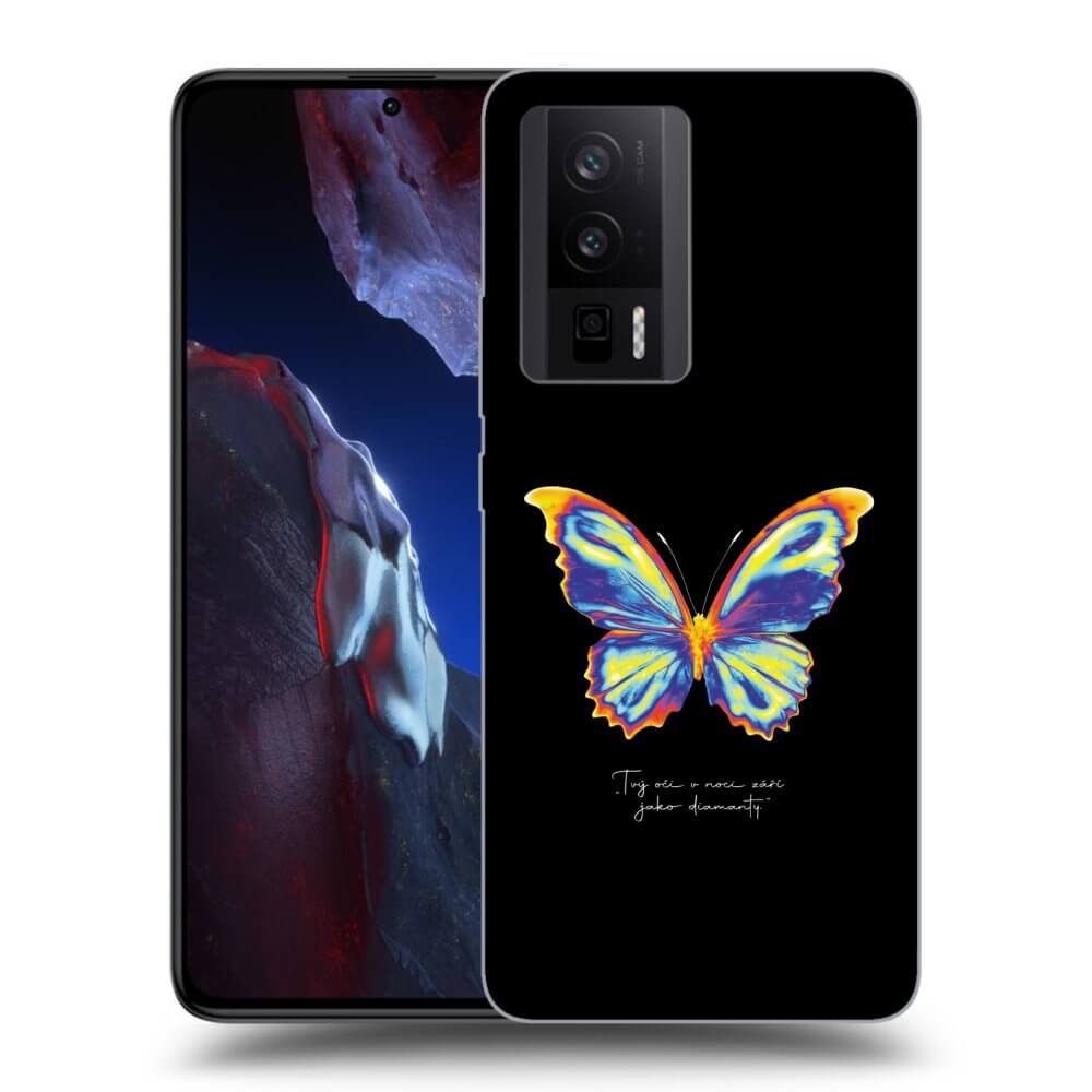 Picasee ULTIMATE CASE για Xiaomi Poco F5 Pro 5G - Diamanty Black
