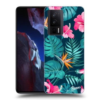 Θήκη για Xiaomi Poco F5 Pro 5G - Pink Monstera
