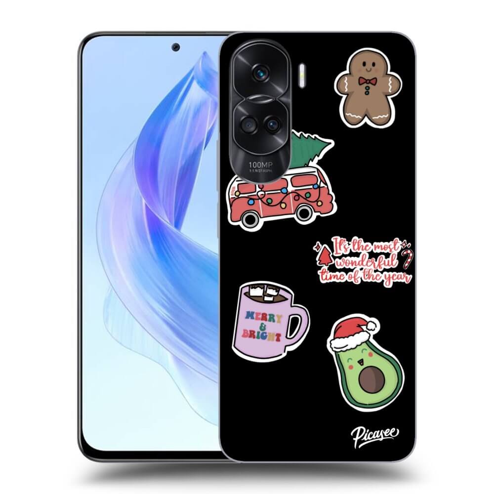 Picasee ULTIMATE CASE για Honor 90 Lite 5G - Christmas Stickers