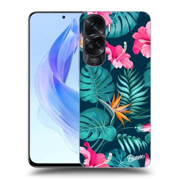 Θήκη για Honor 90 Lite 5G - Pink Monstera
