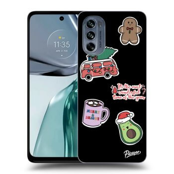 Θήκη για Motorola Moto G62 - Christmas Stickers