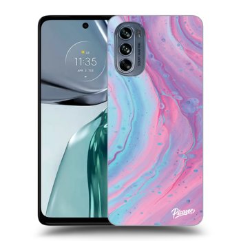 Θήκη για Motorola Moto G62 - Pink liquid