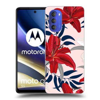 Θήκη για Motorola Moto G51 - Red Lily
