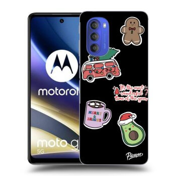 Θήκη για Motorola Moto G51 - Christmas Stickers