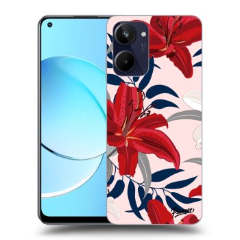 Θήκη για Realme 10 4G - Red Lily