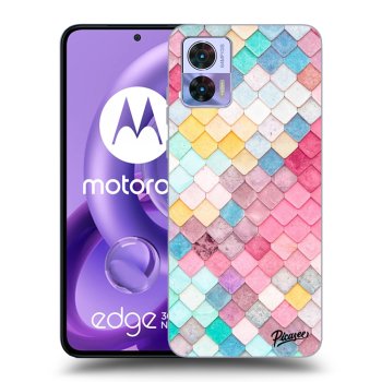 Θήκη για Motorola Edge 30 Neo - Colorful roof