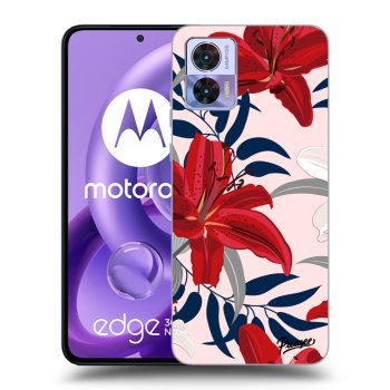 Θήκη για Motorola Edge 30 Neo - Red Lily