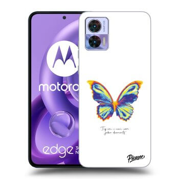 Θήκη για Motorola Edge 30 Neo - Diamanty White