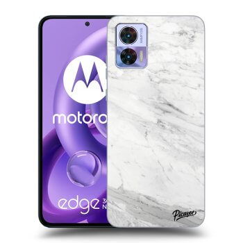 Θήκη για Motorola Edge 30 Neo - White marble