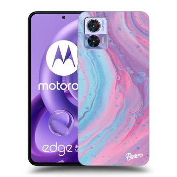 Θήκη για Motorola Edge 30 Neo - Pink liquid