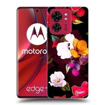 Θήκη για Motorola Edge 40 - Flowers and Berries