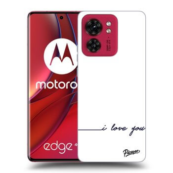 Θήκη για Motorola Edge 40 - I love you