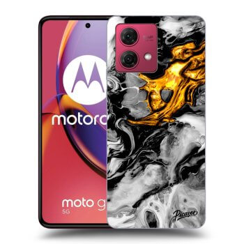 Θήκη για Motorola Moto G84 5G - Black Gold 2