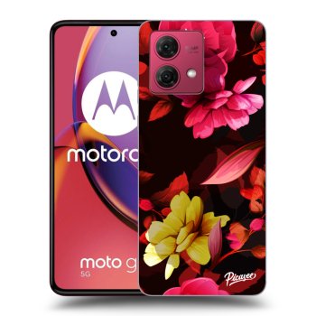 Θήκη για Motorola Moto G84 5G - Dark Peonny