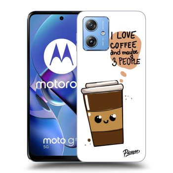 Θήκη για Motorola Moto G54 5G - Cute coffee