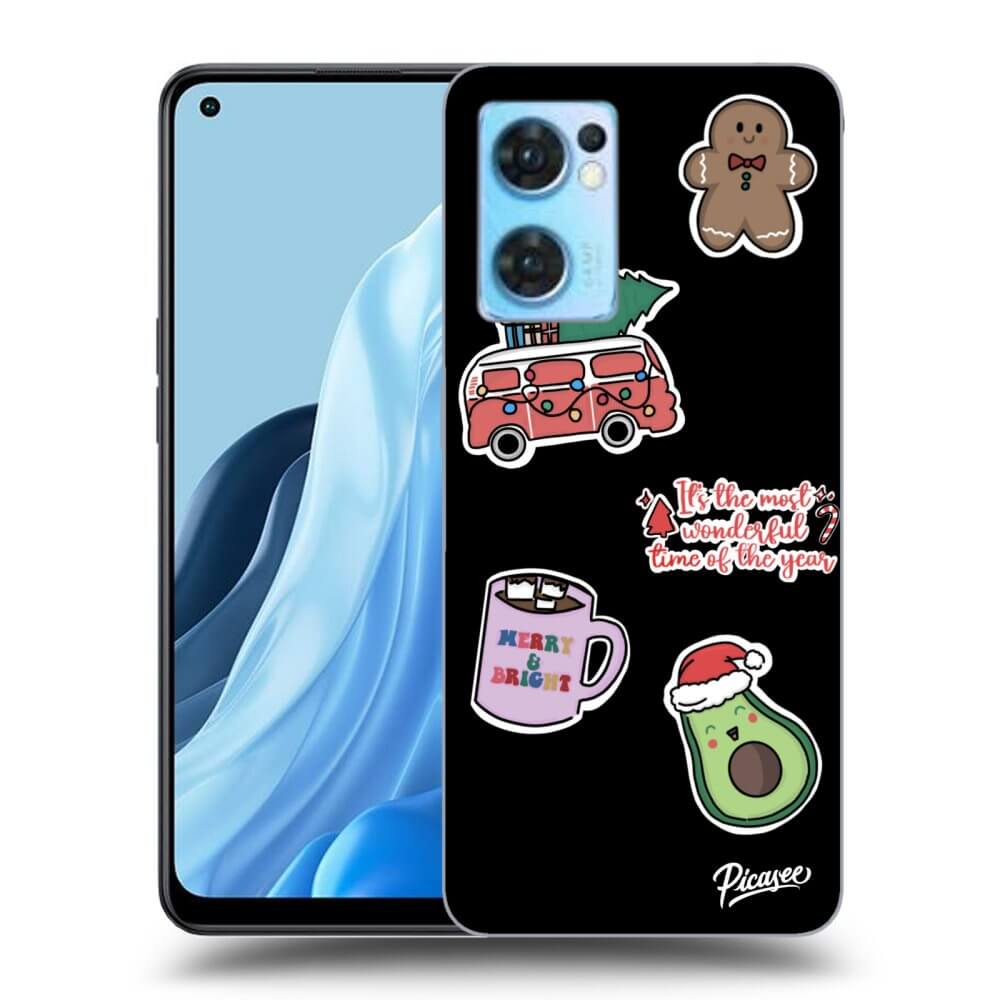 Picasee ULTIMATE CASE για OPPO Reno 7 5G - Christmas Stickers