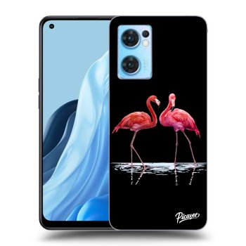 Θήκη για OPPO Reno 7 5G - Flamingos couple